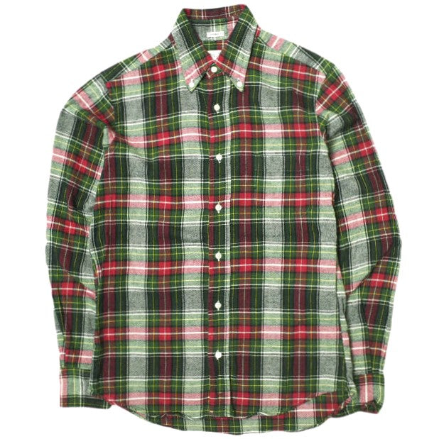 INDIVIDUALIZED SHIRTS マドラス チェック シャツ