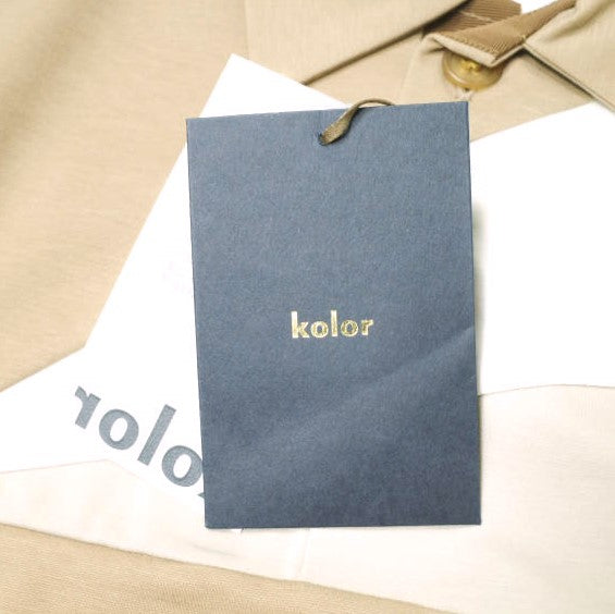 kolor ライト ポンチ ポロ シャツ トップス
