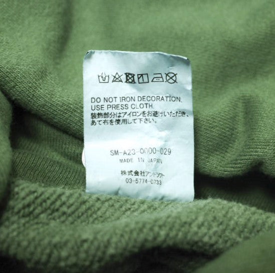 セント マイケル ロゴ コットン ブレンド フーディー