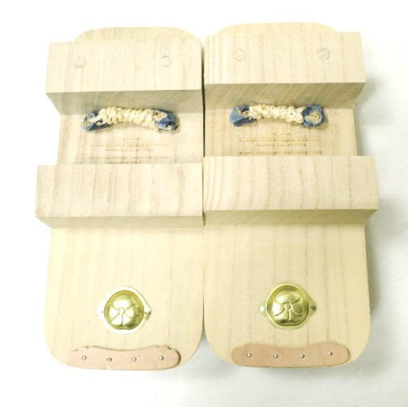 visvim GETA 刺し子 桐 リネン サンダル