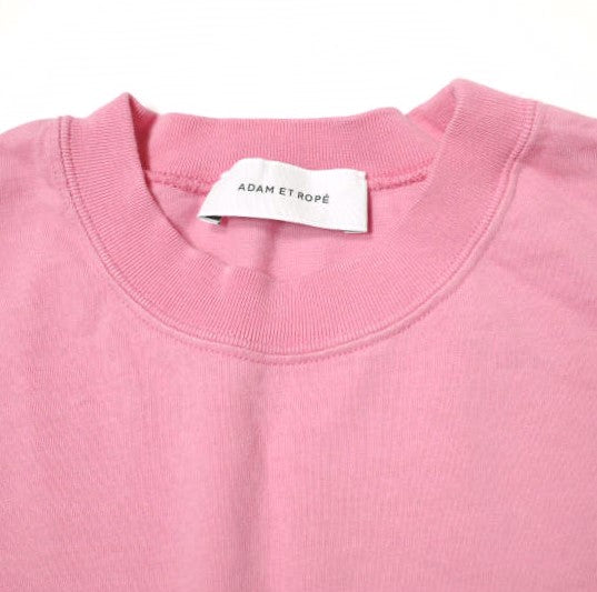ADAM ET ROPE 24SS ワイドスリーブ クロップド Tシャツ