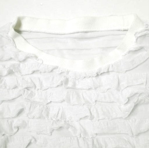 PROVOKE フリフリ ロング Tシャツ ポリエステル 長袖 トップ