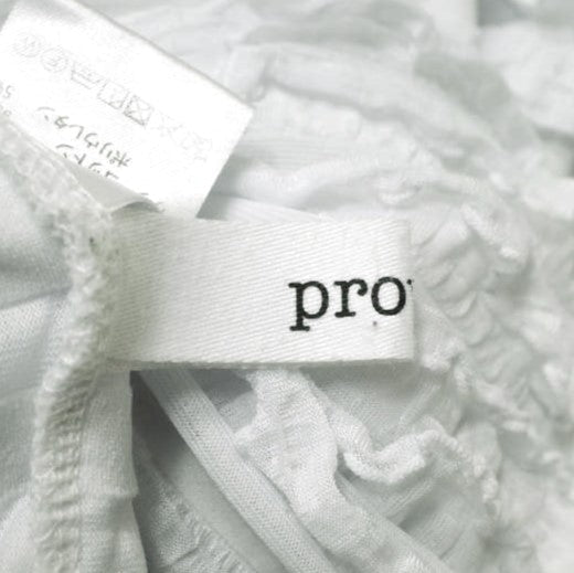 PROVOKE フリフリ ロング Tシャツ ポリエステル 長袖 トップ
