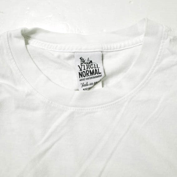 Virgil Normal スクリーン プリント Tシャツ コットン Tシャツ