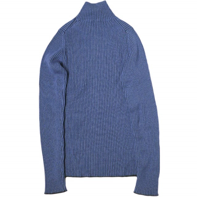 エイチビューティーアンドユース WOOL RAYON リブハイネックニット