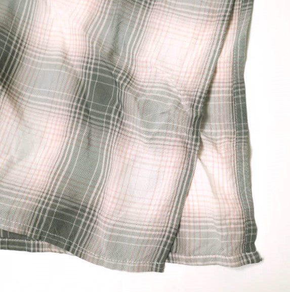 エイチビューティーアンドユース OMBRE CHECK CAMISOLE レーヨン ワンピース