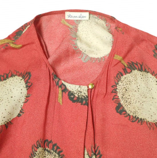 スティーブンアラン LIBERTY PRINT SUNFLOWER ワンピース