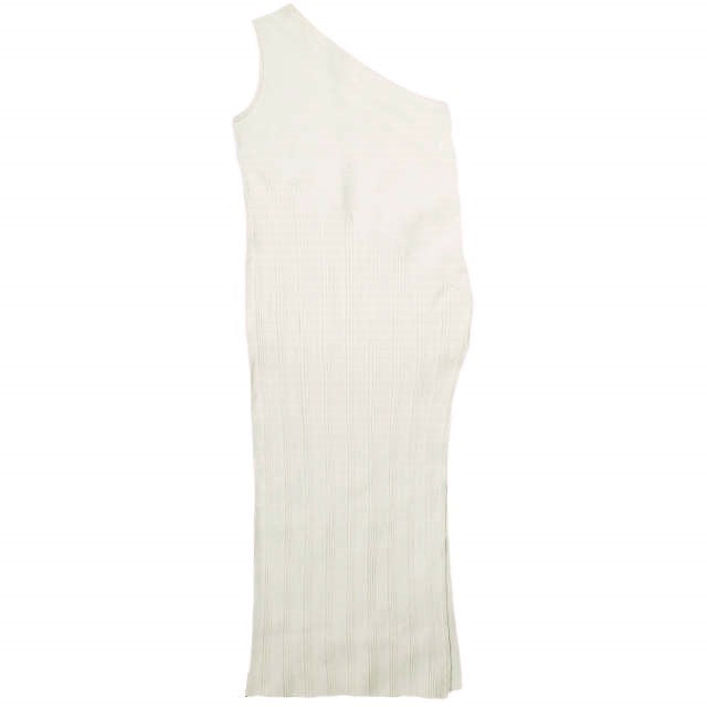 フィーニー RANDOM RIB ONE SHOULDER DRESS ワンピース