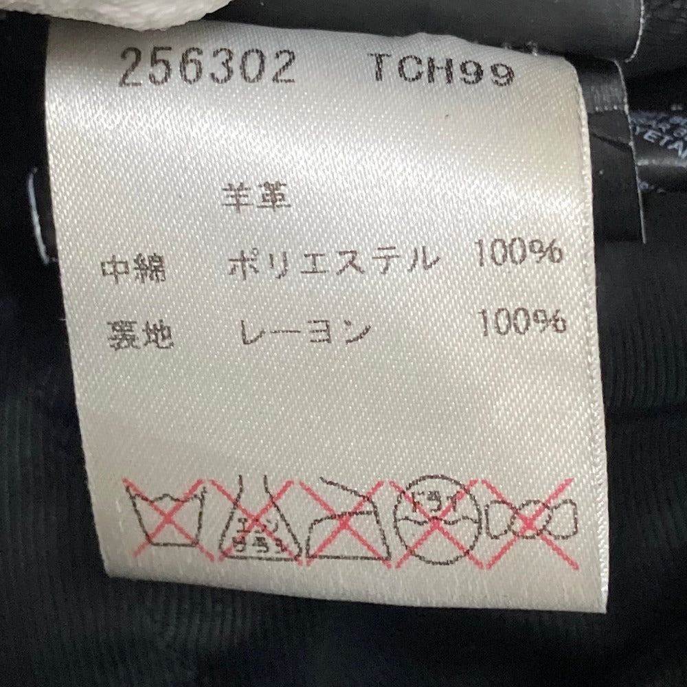 バレンシアガ レザーライダースジャケット