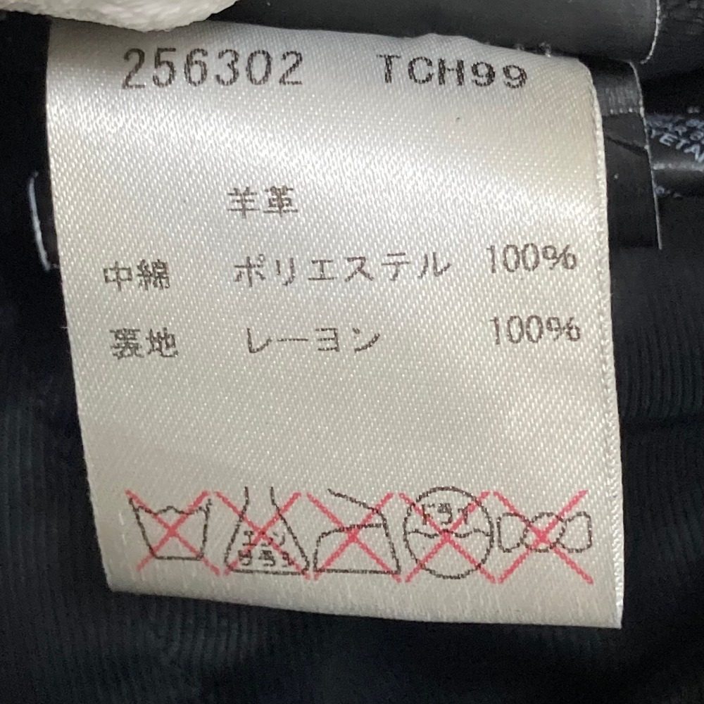 バレンシアガ レザーライダースジャケット