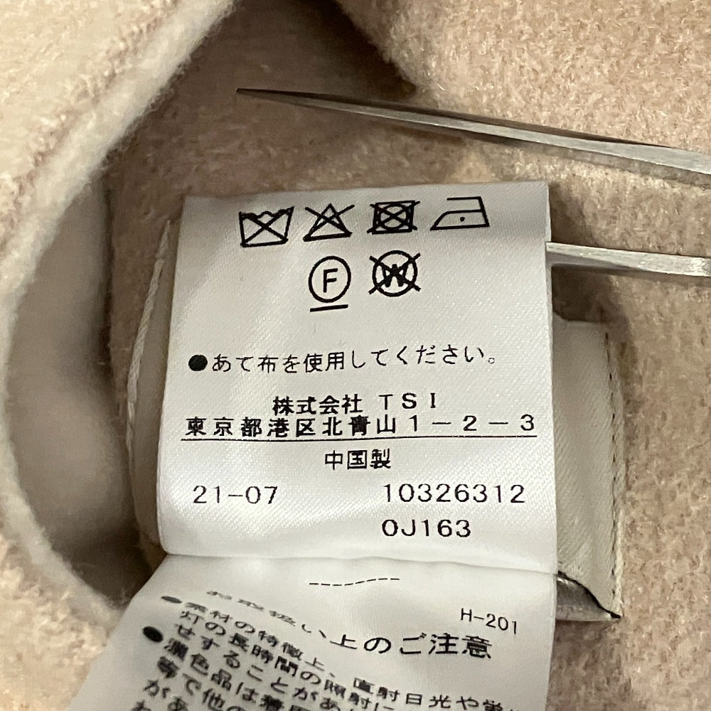 ルフィル シルクウールノーカラーコート