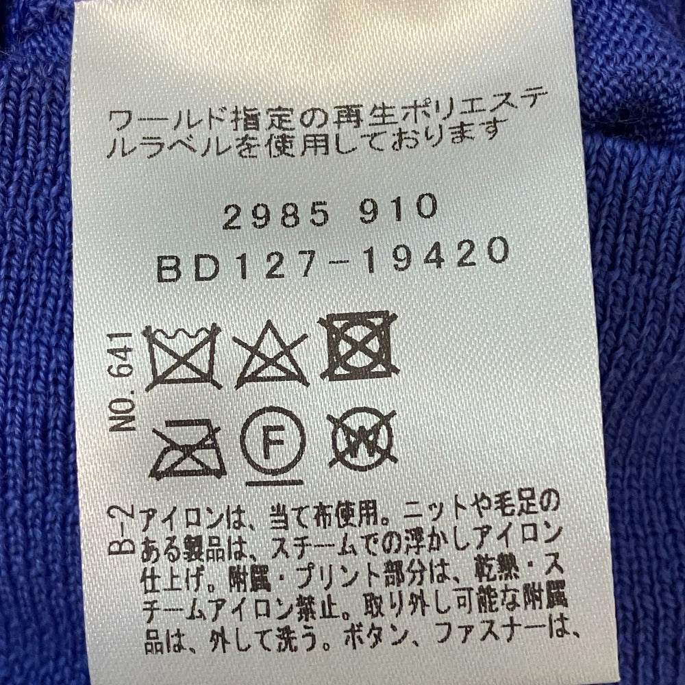 インディヴィ メリノウールクルーネックニット