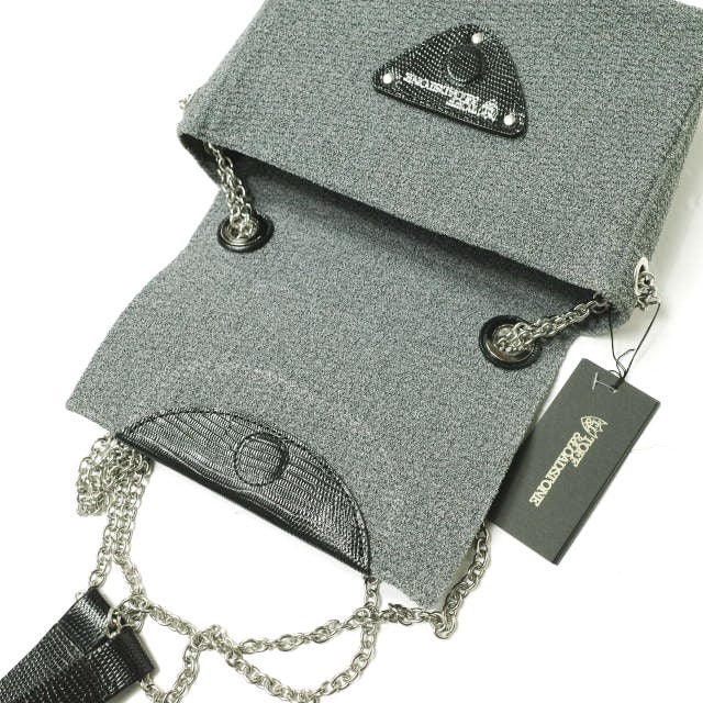 TOFF&LOADSTONE TL-5110 ニット×レザー ショルダーバッグ