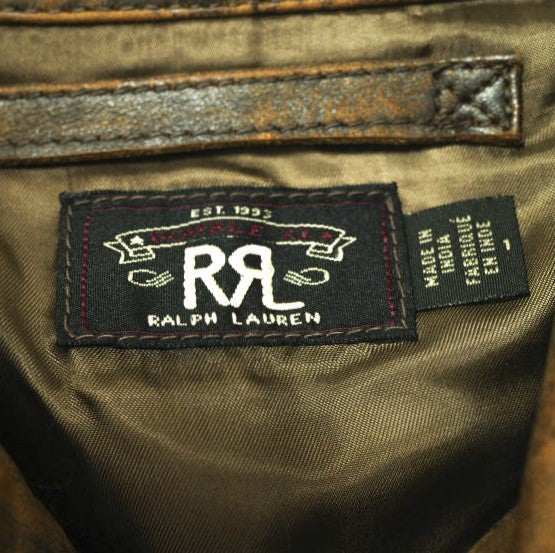 RRL フィッテッド レザー ジャケット