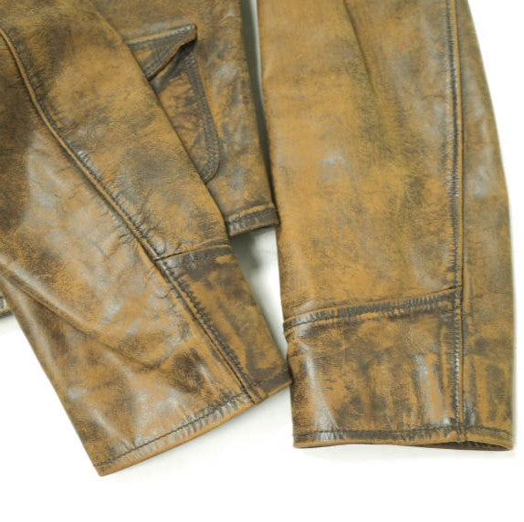 RRL フィッテッド レザー ジャケット