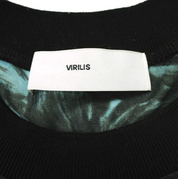 TOGA VIRILIS シアー ジャージー プリント Tシャツ