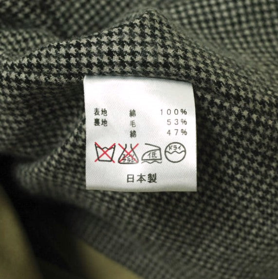 Sanca × BEAMS BOY コットン ツイル コート