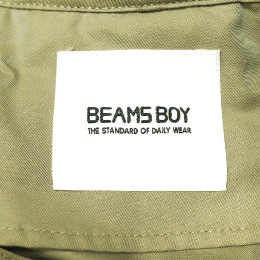 BEAMS BOY シャンブレー ツイル コート