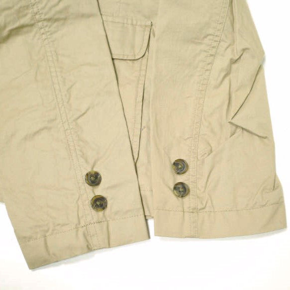 BEAMS BOY ダンプ 3 ボタン コットン ジャケット