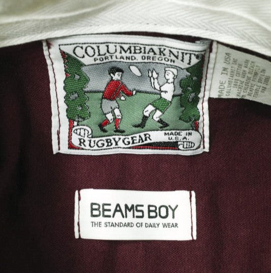 Columbiaknit x BEAMS BOY ラグビージャージー 限定版
