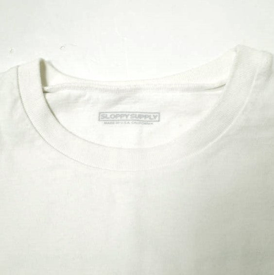 Sloppy Supply × BEAUTY&YOUTH UNITED ARROWS FAST FOODS コットン 長袖 Tシャツ 限定
