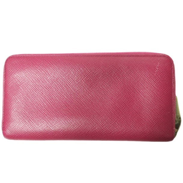Smythson PANAMA ラージ ジップ アラウンド パース レザー ロング ウォレット