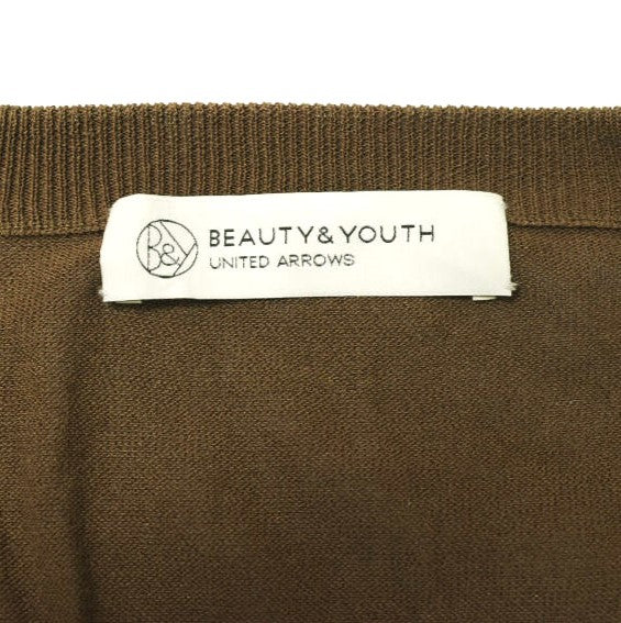BEAUTY&YOUTH UNITED ARROWS コットンナイロン カーディガン