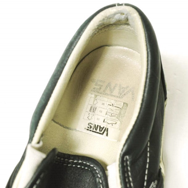 Vans Vault レザー スリッポン