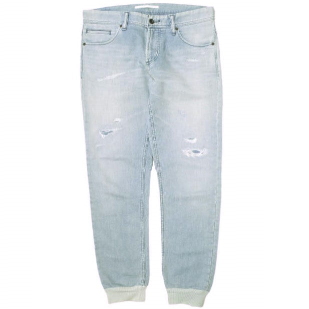 e JEANS ジョグ ジーンズ コットン ブレンド デニム パンツ