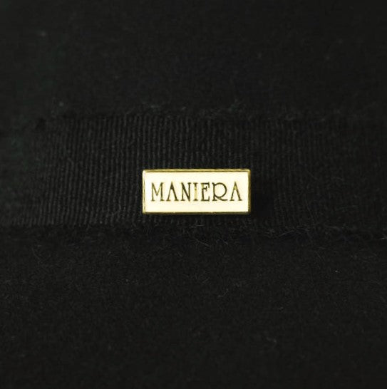 maniera シャギー リボン ウール ハット