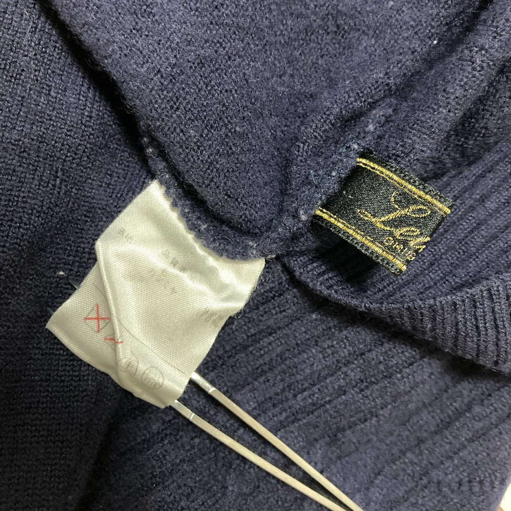 レリアン ウールカシミヤブレンドハイネックニットセーター