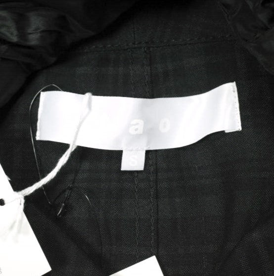 tao COMME des GARCONS チェック×ナイロン タフタ ジャケット
