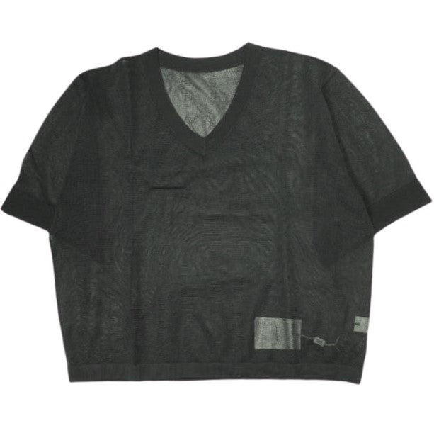 CLANE シアー Vネック ニット トップス