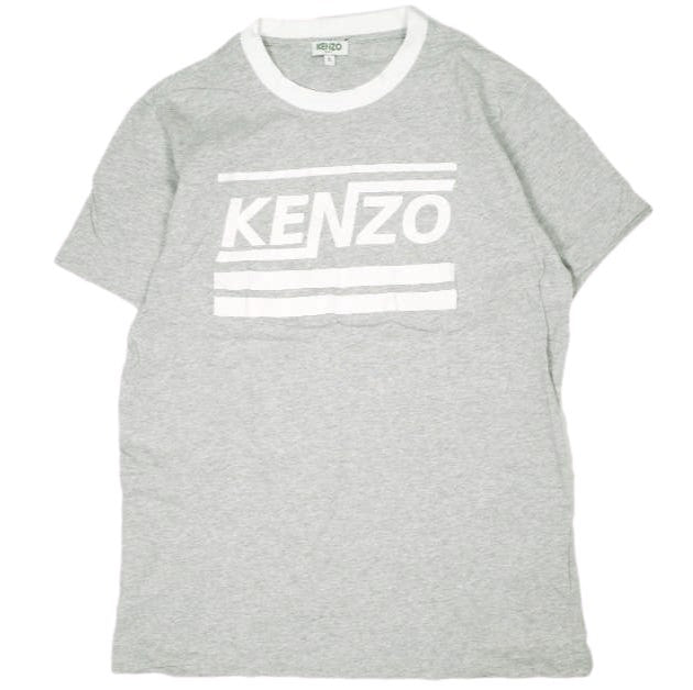 ケンゾー ディストーテッド ロゴ Tシャツ コットン