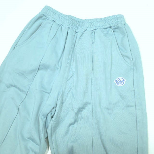 KEBOZ ナイロン コットン パイル ピンタック パンツ