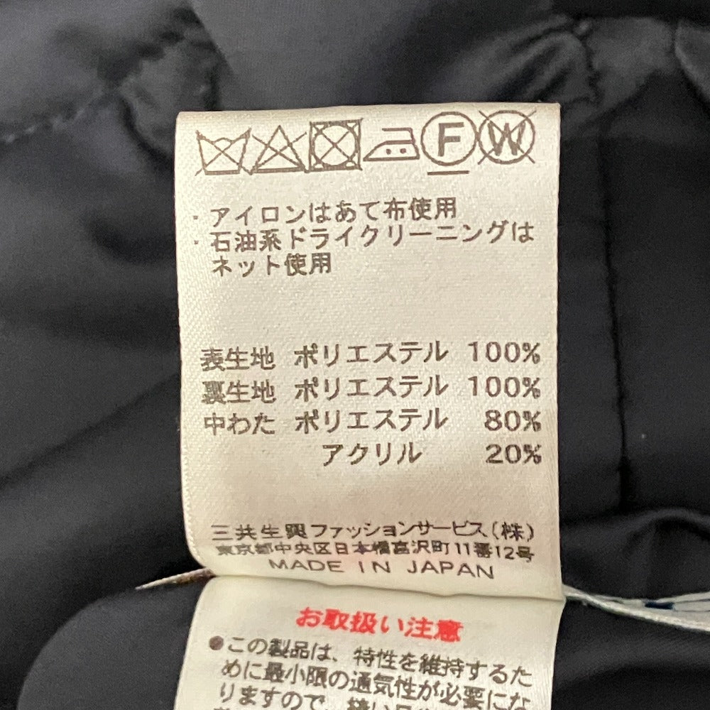 レオナールスポーツ フラワープリントキルティングコート
