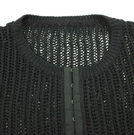 Ray BEAMS 24SS フロントフック クルーネック カーディガン