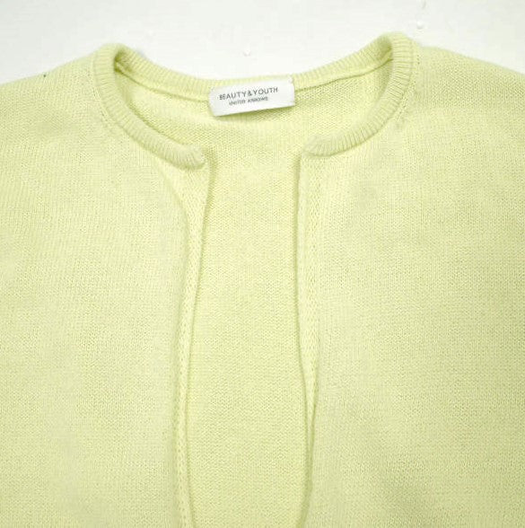 BEAUTY&YOUTH UNITED ARROWS スキッパーネックニット