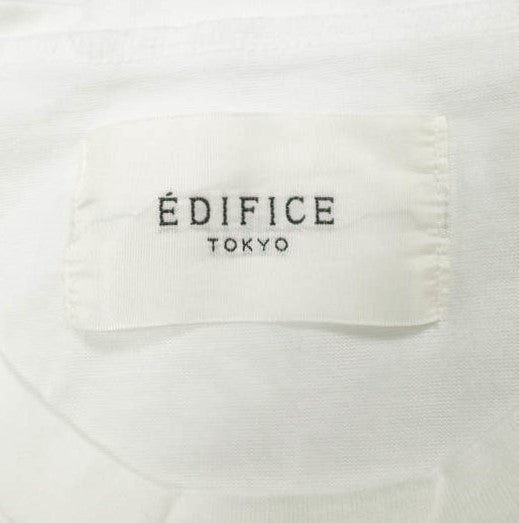 エディフィス ラグランクルーネック 綿 Tシャツ