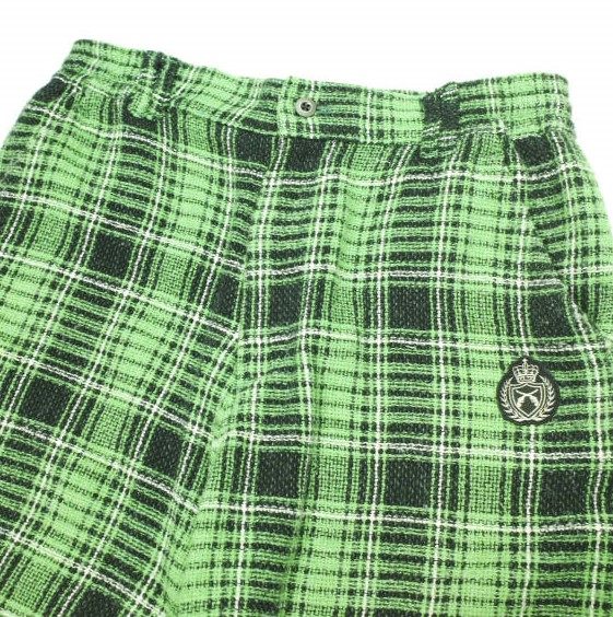 ロアーガンズ PLAID SHORTS コットンポリエステルショートパンツ