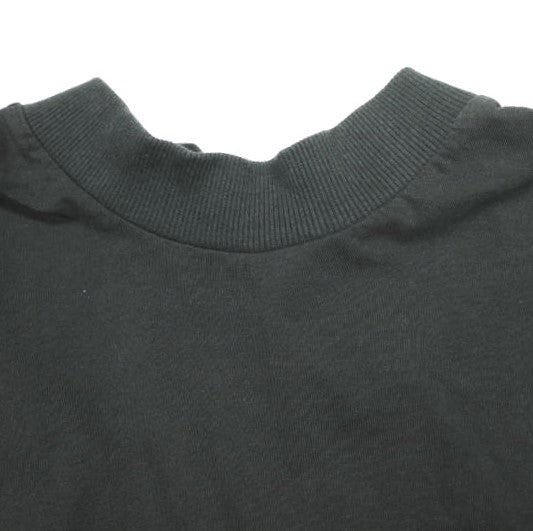 ASTRAET バック オープン ハイ ネック コットン Tシャツ