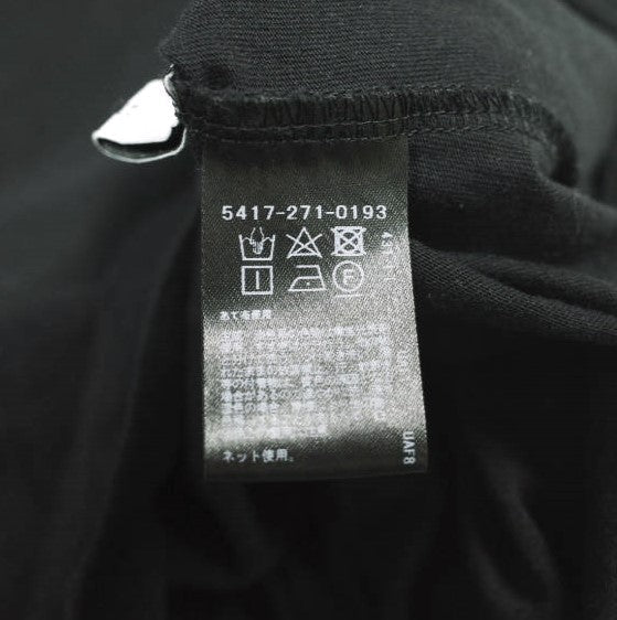 ASTRAET バック オープン ハイ ネック コットン Tシャツ