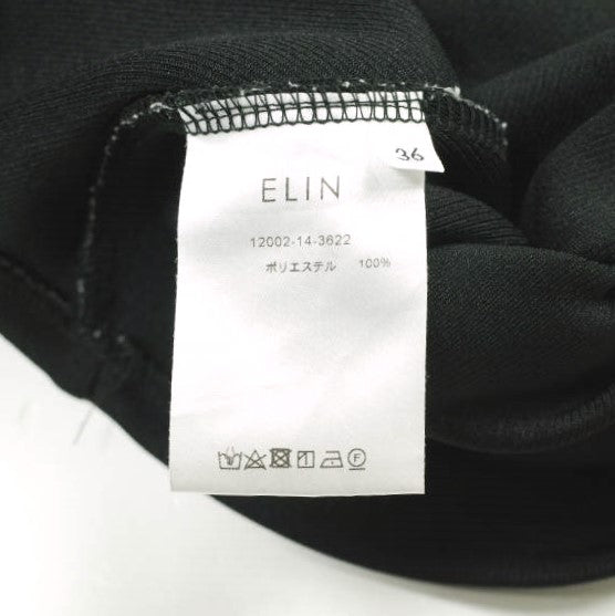ELIN バック レイヤード トップ ポリエステル トップ