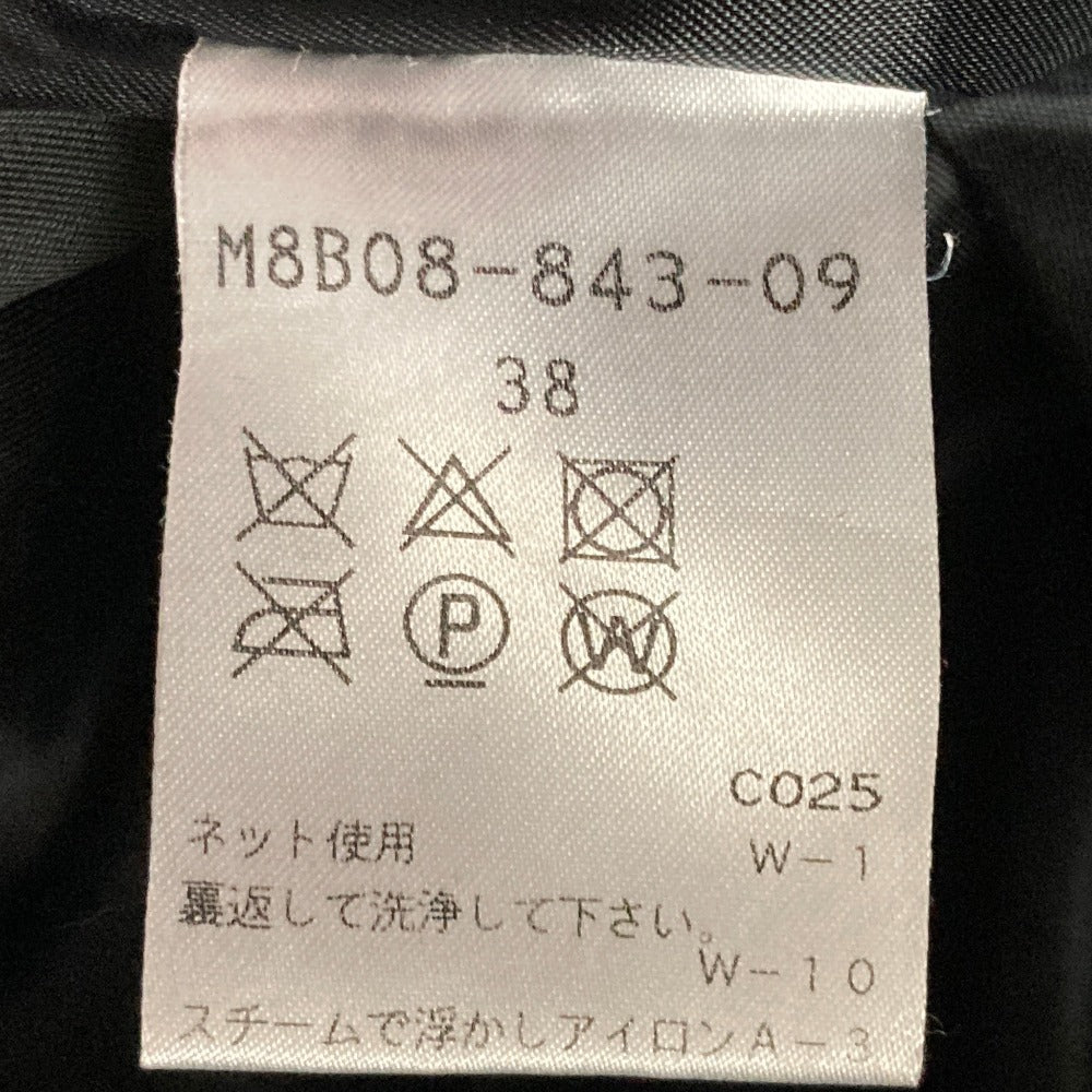 エポカザショップ グレンチェックウールコート