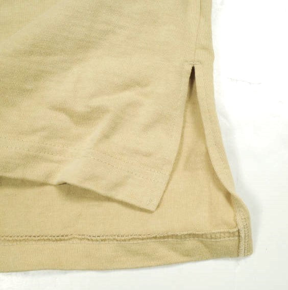 Name. OVERSIZED L/S POCKET TEE コットン 長袖Tシャツ