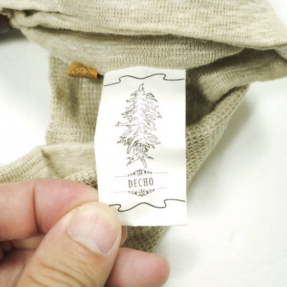 DECHO × BEAMS BOY IMAMA リネン ヘッドバンド