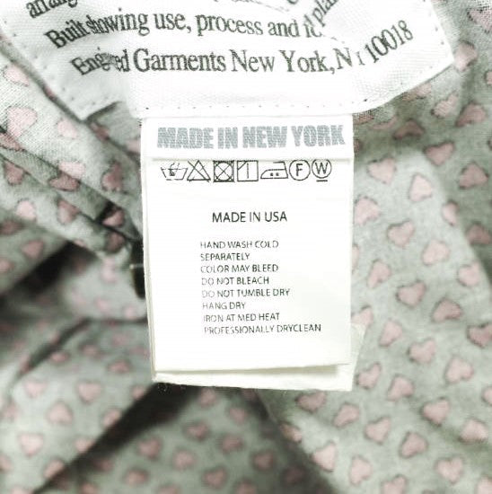 エフダブリューケー エンジニアードガーメンツ BD SHIRT DRESS コットン ワンピース