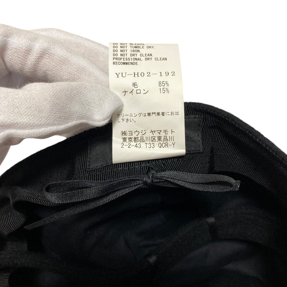 ヨウジヤマモト LAMBSWOOL MOSSER 帽子