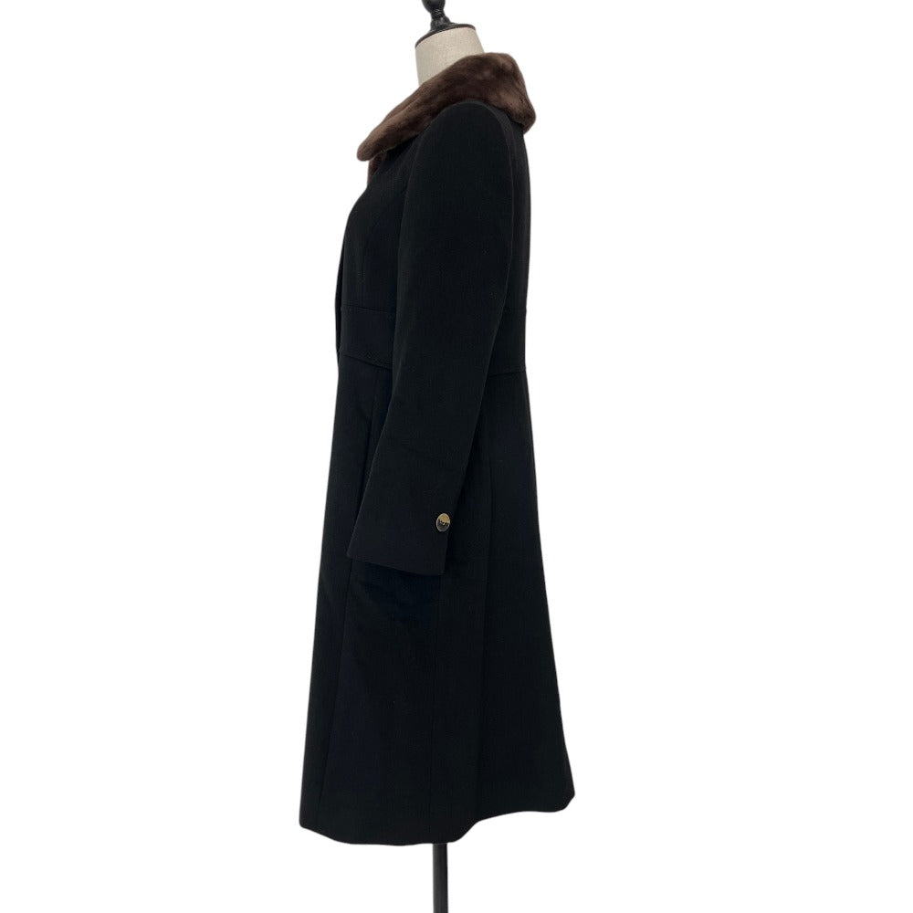 フォクシーブティック Coat Noisette ヌートリアファー カシミヤコート