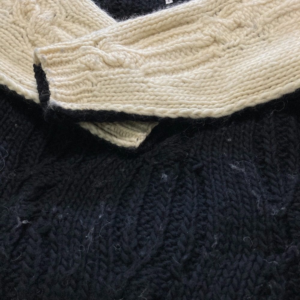ミアストアズ DOUBLE SIDE SWEATER ニット